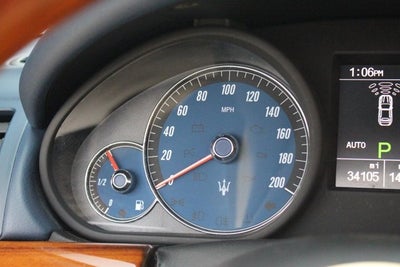 2011 Maserati GranTurismo Convertible 2dr Conv GranTurismo