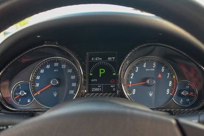 2012 Maserati GranTurismo MC