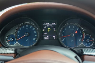 2016 Maserati GranTurismo Sport