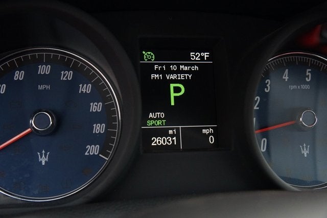 2013 Maserati GranTurismo Sport Coupe