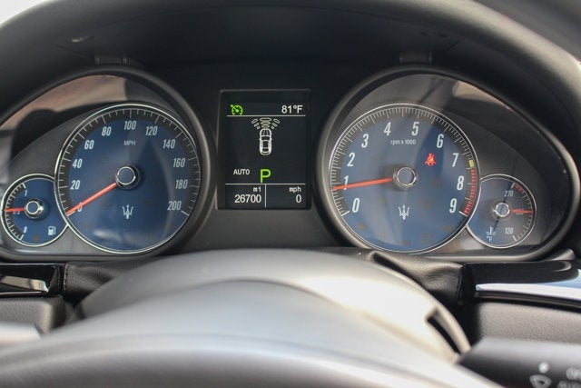 2017 Maserati GranTurismo Sport