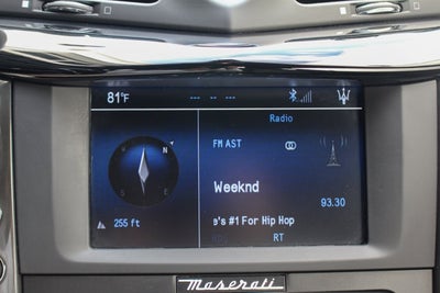 2017 Maserati GranTurismo Sport