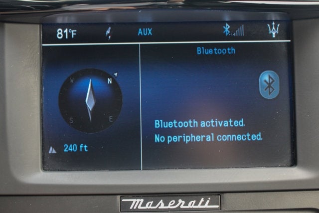 2017 Maserati GranTurismo Sport