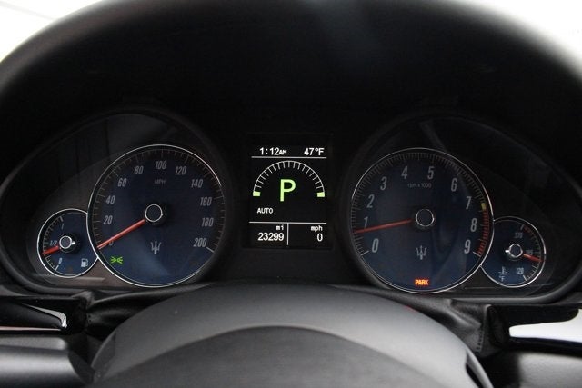 2015 Maserati GranTurismo Convertible Sport