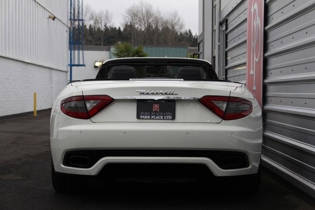 2015 Maserati GranTurismo Convertible Sport