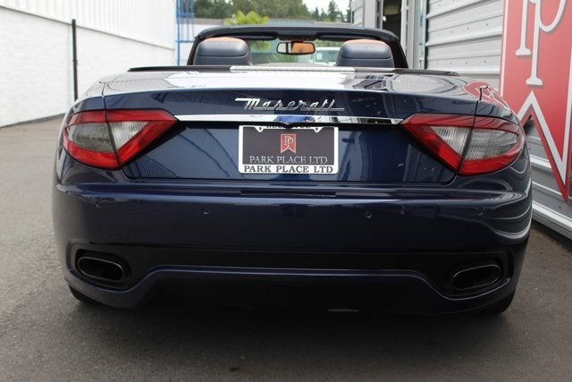 2015 Maserati GranTurismo Convertible Sport