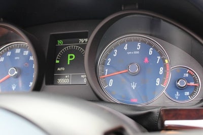 2015 Maserati GranTurismo Convertible Sport