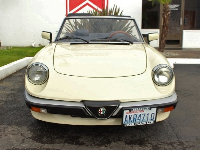 1984 Alfa Romeo Spider Veloce Base
