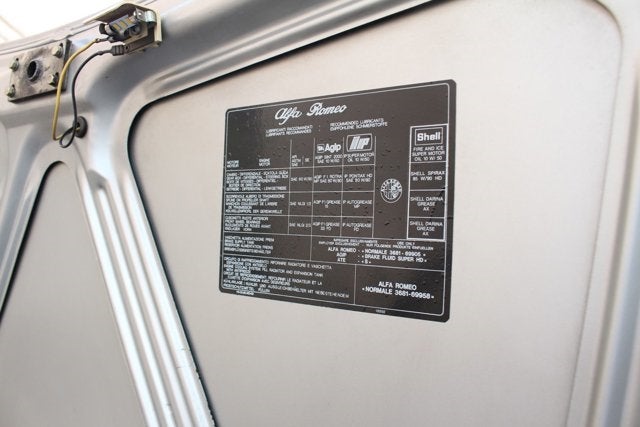 1986 Alfa Romeo Spider Quadrifoglio