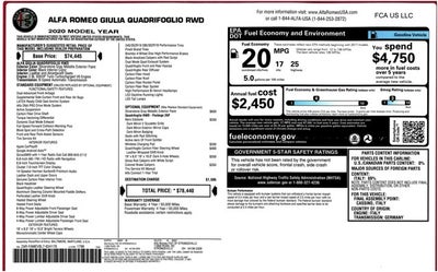 2020 Alfa Romeo Giulia Quadrifoglio