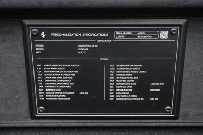 2018 Ferrari 812 Superfast Coupe