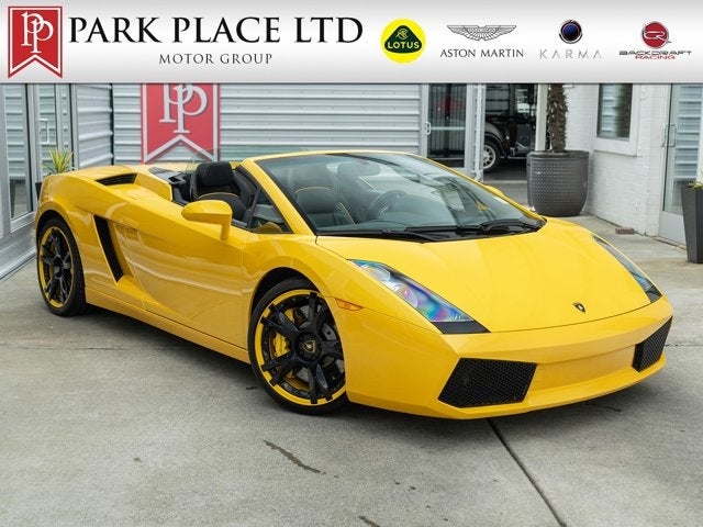 2008 Lamborghini Gallardo 2dr Conv Spyder