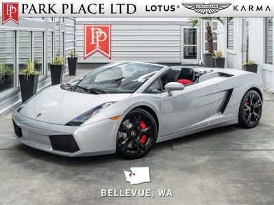 2008 Lamborghini Gallardo 2dr Conv Spyder